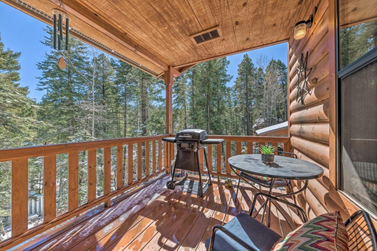 Charming Coppertop Cloudcroft Cabin 3 Mi To Ski المظهر الخارجي الصورة