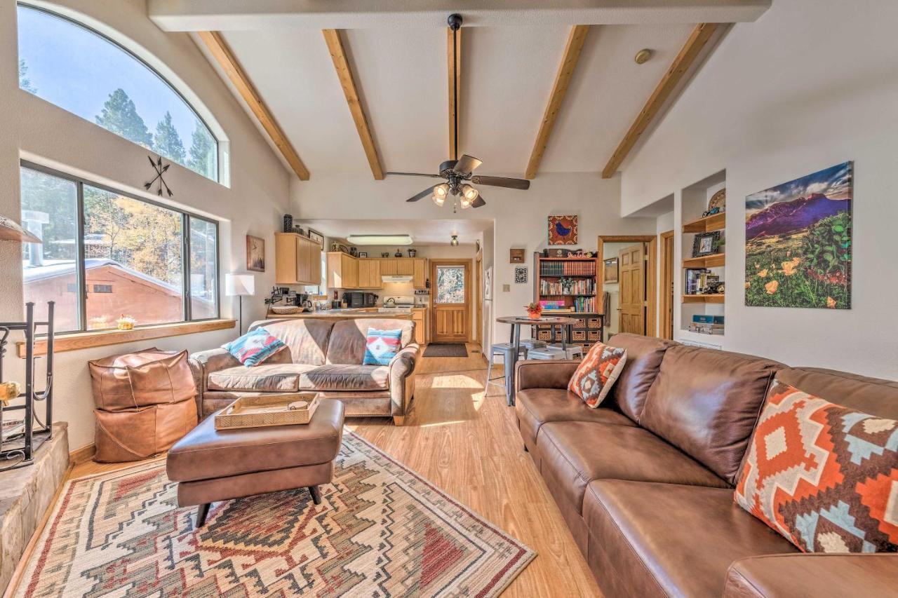 Charming Coppertop Cloudcroft Cabin 3 Mi To Ski المظهر الخارجي الصورة