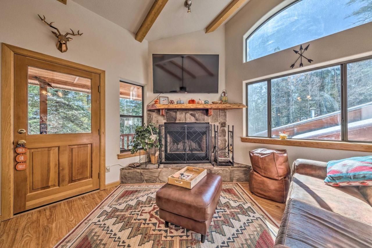 Charming Coppertop Cloudcroft Cabin 3 Mi To Ski المظهر الخارجي الصورة